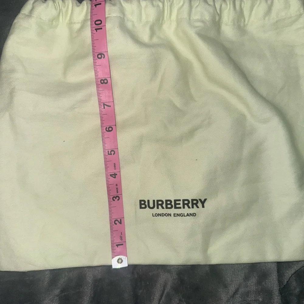 🥂Burberry London🥂 Soft Cream/light green dust Bag - Picture 2 of 3